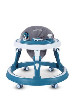 Buy A baby walker used to teach walking and a children's dining chair with a distinctive shape and includes music with different tones that enhance your child's sense of hearing. in Saudi Arabia