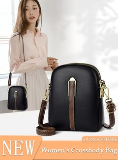 Buy Compact Crossbody Bag for Women Waterproof Multipurpose Shoulder Bag Handbag for Travel Dating Shopping Retro Purse Bag with Detachable Strap Fashion Satchel in UAE