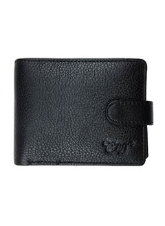 Buy Cliff Genuine Leather Wallet Black in UAE