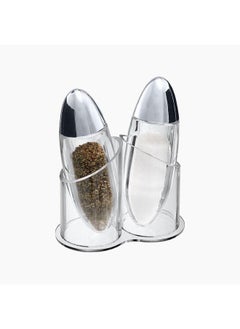 Buy Acrylic Salt And Pepper Shaker With Holder in Egypt