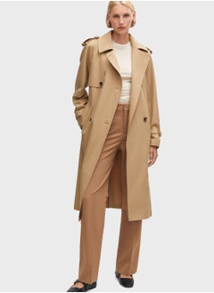 Buy Longline Trench Coat in UAE