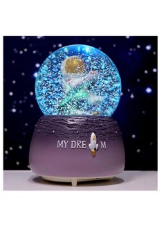 Buy Snow Globes, Space Astronaut Music Snowglobes, Automatic Snow Fall Effect, Home Decor for Kids Room Essentials Birthday Festival Gift for 5-12 Year Old Girl in UAE