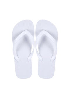 اشتري Black slippers factory wholesale solid color flip-flops mens summer fashion casual simple flat foot beach slippersRC05 RC05 في الامارات