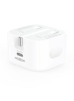 Buy MX-HC142 Iphone apple 20W USB-C 3-Pin Power Adapter White Charger in UAE