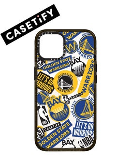 Buy iPhone 15 Pro Max Case NBA WARRIORS Mania Case Magnetic Magsafe MagFit Anti-Yellowing Technology Cover in Saudi Arabia