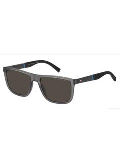 Buy Men's UV Protection Rectangular Sunglasses - TH 2043/S GREY 56 Lens Size: 56 Mm Grey in UAE