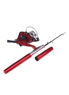 Buy Aluminium Pocket Pen Fishing Rod With Reel in Saudi Arabia