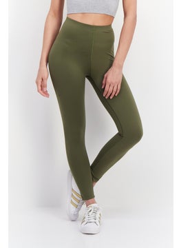 اشتري Women Sportswear Fit 7/8 Yoga Tight, Pine Green في الامارات