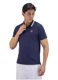 اشتري Men's Eagle Polo - Navy Blue في السعودية