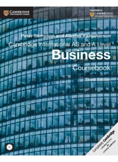 اشتري Cambridge International AS and A Level Business Coursebook with CD-ROM في الامارات