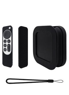 Buy Silicone Case for 2023 Apple TV 4K, Siri Remote Cover, Silicone Protective TV Box Case, Remote-Control Sleeve Foldable of Protective Sleeve Shell for protecting electronic products in Saudi Arabia