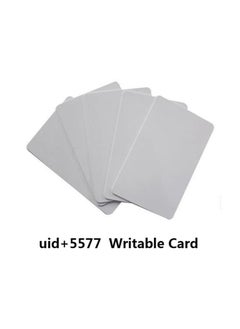 اشتري UID+5577 RFID Composite Smart Card 125KHZ EM4305 13.56MHZ Repeatable Erasable Entry Card في الامارات