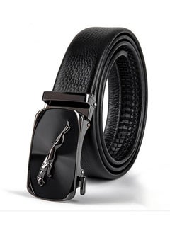 اشتري Automatic Buckle Layer Cowhide Belt For Mens Belt في السعودية