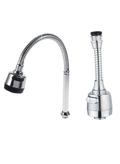 Buy One Pair Turbo Flex 360 Instant Hands Free Faucet Sprayer Kitchen Nozzle Aerator in UAE