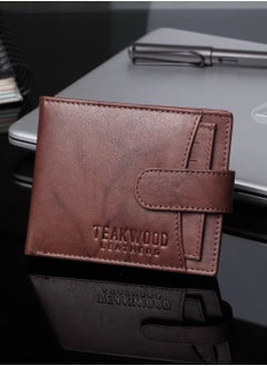 Buy Genuine Leather RFID Wallet with Card holder and Coin pocket for Men in UAE