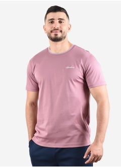 Buy Men's Liquid Touch T-Shirt - Purple in Saudi Arabia