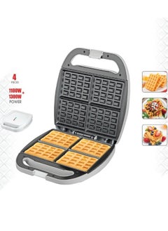 اشتري Electric Non-Stick Waffle Maker 4-Slice 1300 W في السعودية