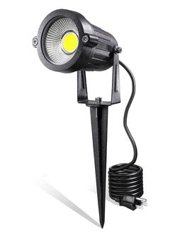 اشتري LED Landscape Lights, AC Outdoor Pathway Garden Yard Spotlight, IP65 Waterproof Flood Light, Spotlight with Spike Stand في السعودية