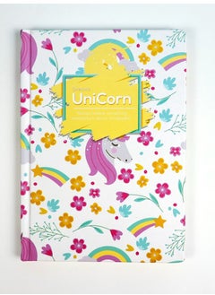 Buy Unicorn Hard Cover Notebook White in Egypt