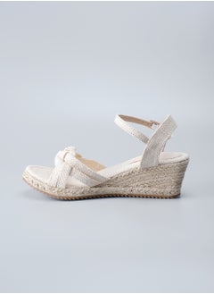 Buy Women's Handmade Slipsole Espadrilles Sandals, High-heel Comfortable Wedges Shoes,Lightweight Big-sized and Casual Outside Wear New Fashion For Summer 2024 in Saudi Arabia