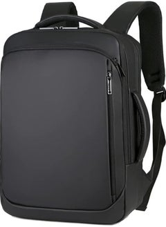 Buy Backpack Business Travel Laptop 15 inch Backpacks with USB - Black in Egypt