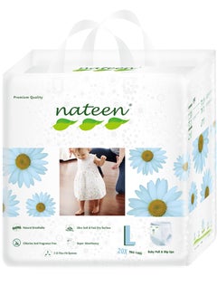 اشتري Nateen Premium Care Baby Pants Diapers,Size 4(9-14kg),Large Baby Pull Ups,20 Count Diaper Pants,Super Absorbent,Ultra Thin Baby Diapers Pants. في الامارات