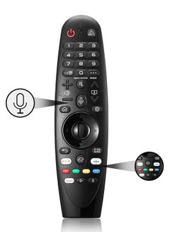 Buy Replacement Magic Remote Control for LG Smart TV with Voice and Cursor Function, Universal Remote Control for LG Models UHD OLED QNED NanoCell 4K 8K Netflix and Prime Video Shortcut Keys, Google/Alexa in Saudi Arabia