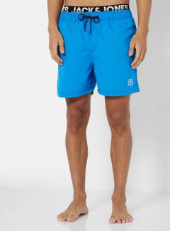 اشتري Logo Waistband Swim Shorts في الامارات
