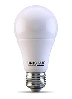 Buy 9 Watt Smart LED Bulb with Built-in Light and Motion Sensor - White Lighting in Egypt