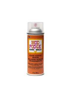 اشتري Mod Podge Spray Acrylic Sealer That Is Specifically Formulated To Seal Craft Projects, Dries Crystal Clear Is Non-Yellowing No-Run And Quick Drying, 12 Ounce, Gloss في الامارات