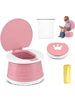 Buy Children's Folding Toilet,Portable Potty for Kids Toddlers,Foldable Travel Potty,Potty Folding Toilet,Portable Travel Folding Potty in Saudi Arabia