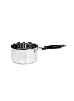 Buy Super HK Stainless Steel Induction and Gas Compatible Heavy Base Sauce Pan 2 Litre for Cooking Tea Milk in Kitchen in UAE