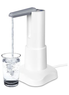 اشتري Kettle Pump Water Dispenser, Desktop Electric Water Dispenser, Automatic Drinking Water Pump for 5 Gallon and Universal Bottles, Portable Kettle Pump for Home, Office, USB Charging في السعودية