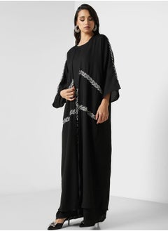 اشتري Printed Abaya With Inner & Sheila في السعودية