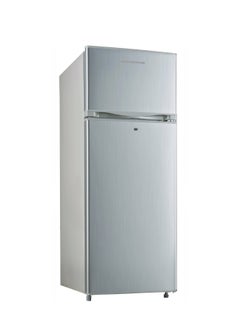 Buy Double Door Refrigerator With Freezer 7.2 Cubic JSRF-229D Silver in Saudi Arabia