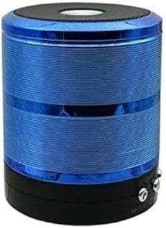 اشتري Mini bluetooth speaker ws-887 (blue) في مصر