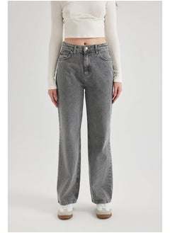 Buy Woman 90'S Wide Leg Denim Trousers in Egypt