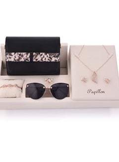 Buy Papillon Accessories Gift Set Gold 6 Pieces in Saudi Arabia