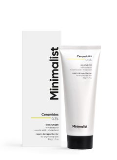 Buy Minimalist 0.3% Ceramide Moisturizing Cream For Dry Face | Barrier Repair, Dryness & Deep Moisturization | Daily Moisturizer For Face in UAE