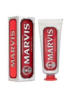 Buy Marvis Toothpaste Cinnamon Mint 25 ml in Saudi Arabia