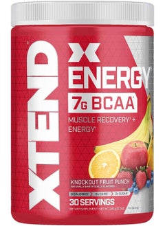 Buy Xtend Energy BCAAs, Fruit Punch, 30 in Saudi Arabia