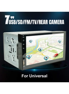 Buy FullHD Car LCD Player 7" Touch Screen Display Video Audio Player Android/ios Mirror Link FM USB SD Remote Control in Saudi Arabia
