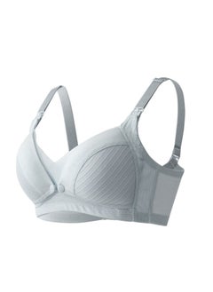 Buy Comfy Cotton Maternity And Nursing Bra - XXL, Grey in UAE