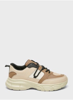 اشتري Lace Up Low Top Sneakers في السعودية