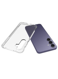 Buy Phone Case For Samsung Galaxy S24 FE Crystal Clear Ultra Slim Anti Scratch Shockproof Protective TPU Back Cover in Saudi Arabia