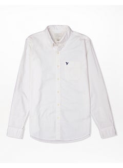 Buy AE Slim Fit Flex Oxford Button-Up Shirt in UAE