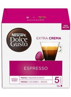 Buy Espresso 16 Coffee Capsules 88g in UAE