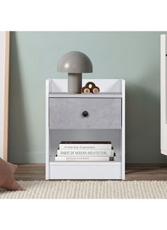 Buy City 1-Drawer Nightstand 40 x 50 x 40 cm in UAE