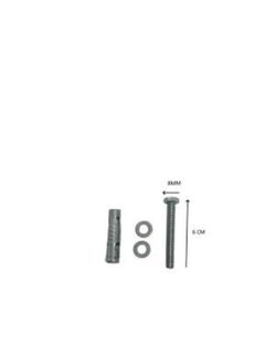 Buy KNP 10mm Stainless Steel Fix Bolts Pack of 2 provides a high strength fastening solution for a range of industrial and construction applications. in UAE