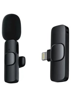 Buy Auto Sync Clip On Wireless Lavalier Microphone For Iphone in Saudi Arabia